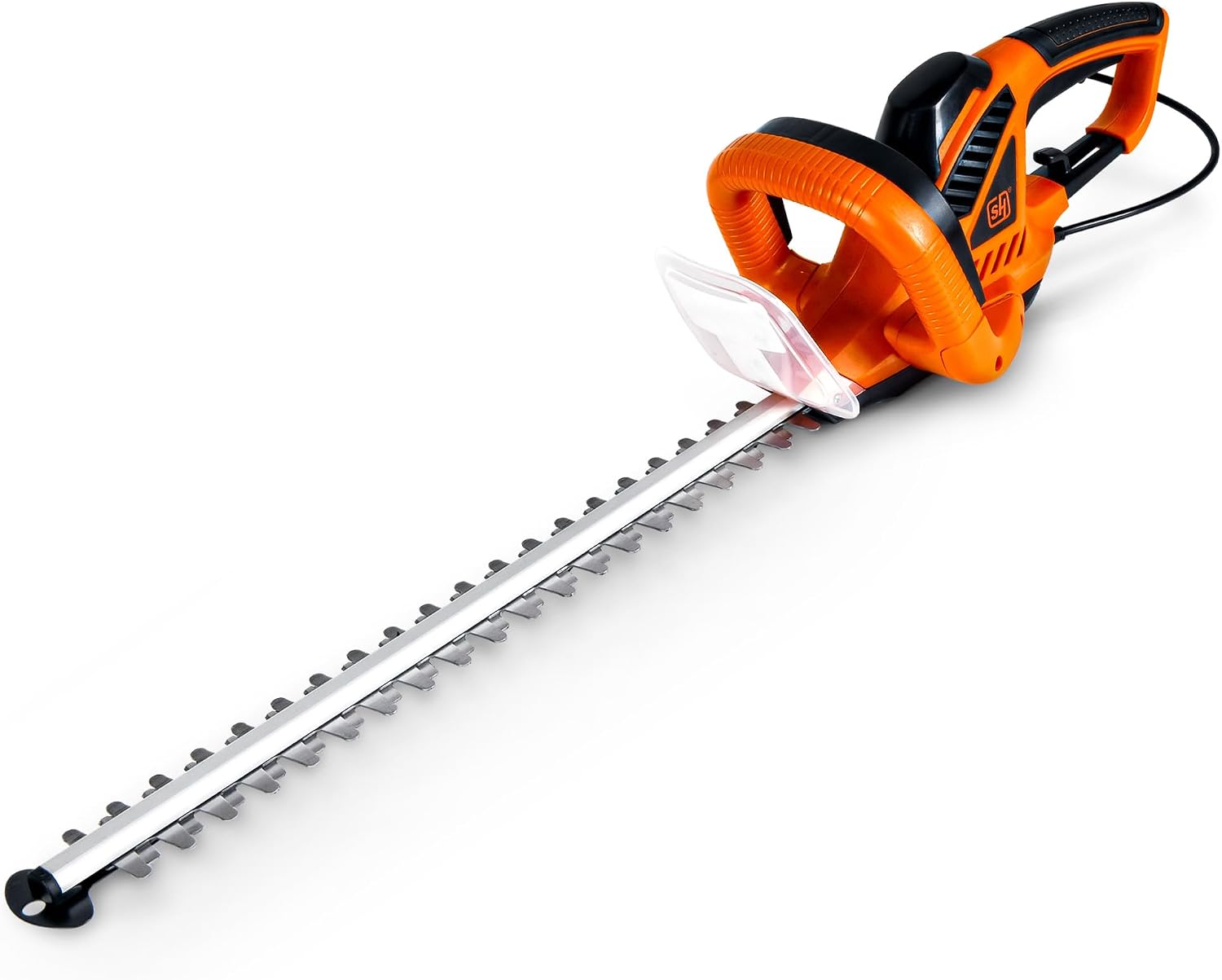 SuperHandy Hedge Trimmer 600W- Electric Lightweight Hedge Cutter, Corded Garden Cutting & Trimming Hedge – 10m Cable, 51cm Blade, Electric Brake for Safety