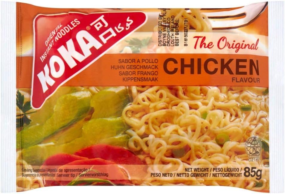 Koka Chicken Flavour Instant Noodles 85g x 30