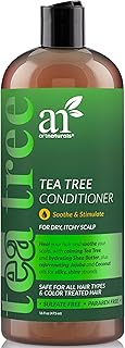 artnaturals Tea Tree Conditioner 16 Fl Oz - Sulfate Free – Made w/ 100% Pure Natural Therapeutic Grade Tea Tree Essential Oil - For Dandruff, Sensitive, Itchy, Dry scalp - For Men & Women