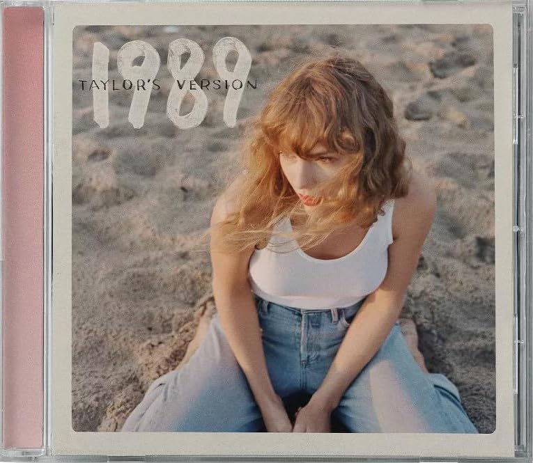 1989 (Taylor's Version) by the artist Taylor Swift (Rose Garden Pink Deluxe Poster Edition) [CD]