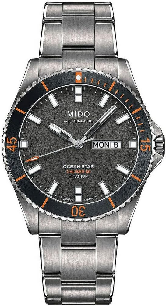 Mido Ocean Star Titanium Bracelet - M0264304406100