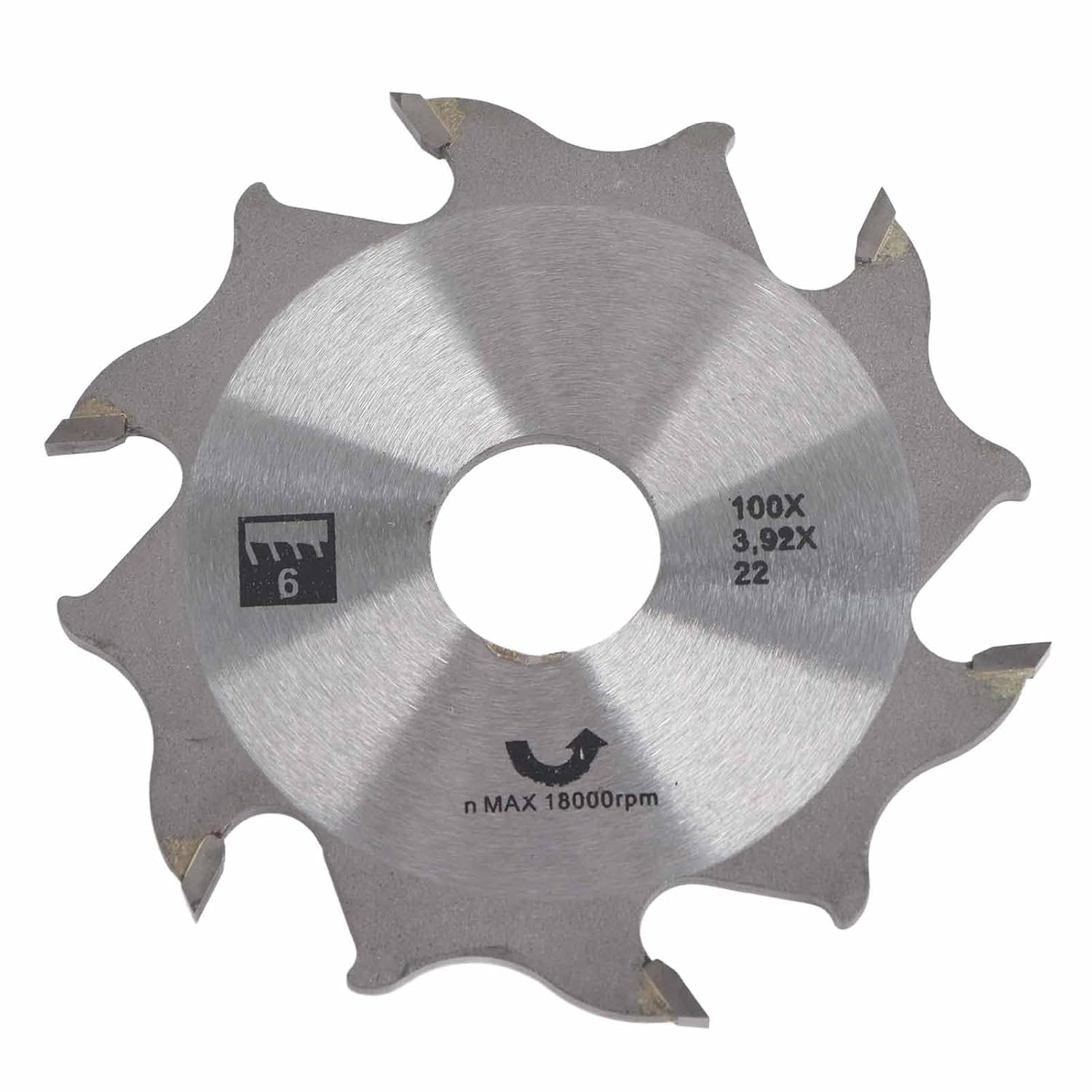 100mm / 4inch Carbide Biscuit Jointer Blade Cutter Replacement for Woodworking for Plate Joiner Accessories