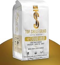 Organic Light Roast Whole Bean Coffee, The Best Espresso Beans from Peru - Fair Trade, Single Origin Mycotoxin & Mold Free Fresh Peruvian Purity | Super Healthy Arabica for Peak Performance - Low Acid