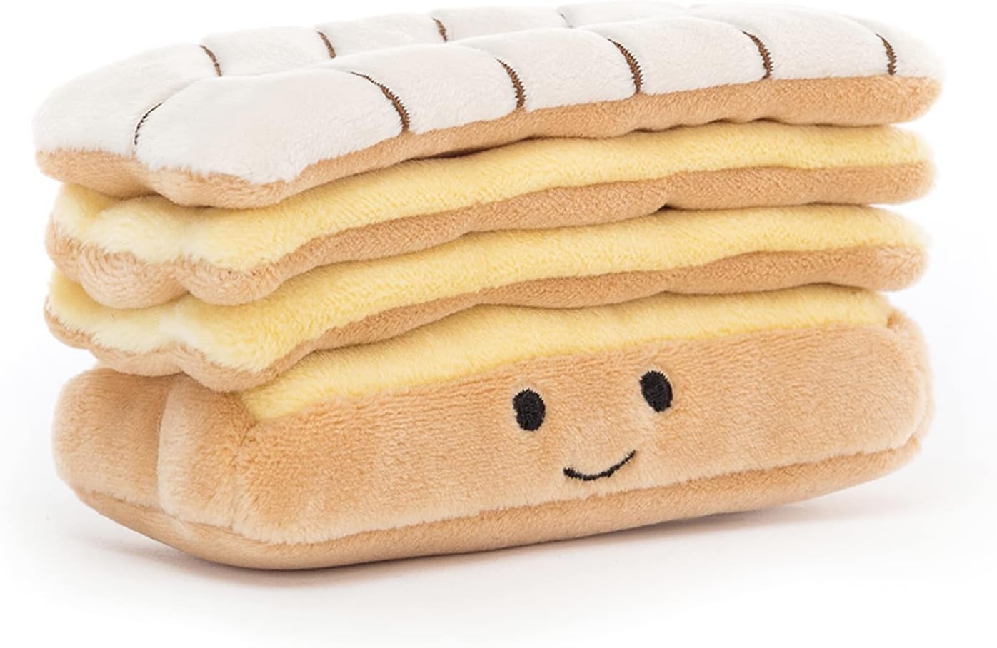 Jellycat Pretty Patisserie Mille Feuille Collectable Plush Decoration