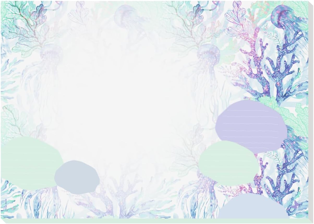 SIGEL JS104 Paper desk pad, design "Underwater Miracles", A3, 30 sheets, FSC-certified, Jolie