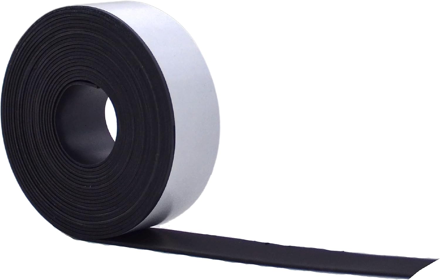 WOD MAG03-I Flexible Ultra-Thin Magnetic Tape Roll – 3/4 inch x 10 feet – Suitable Craft Magnets for DIY, Art Projects and Photos – Sticky Self Adhesive