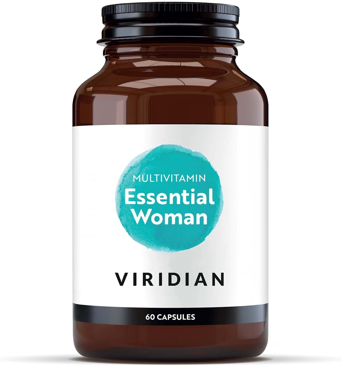 Viridian - Essential Woman Multivitamin - 60 Veg Caps | Bioavailable Nutrients & Botanical Extracts | Energy & Vitality, Tiredness & Fatigue, Skin & Hair | Nutritionist Formulated