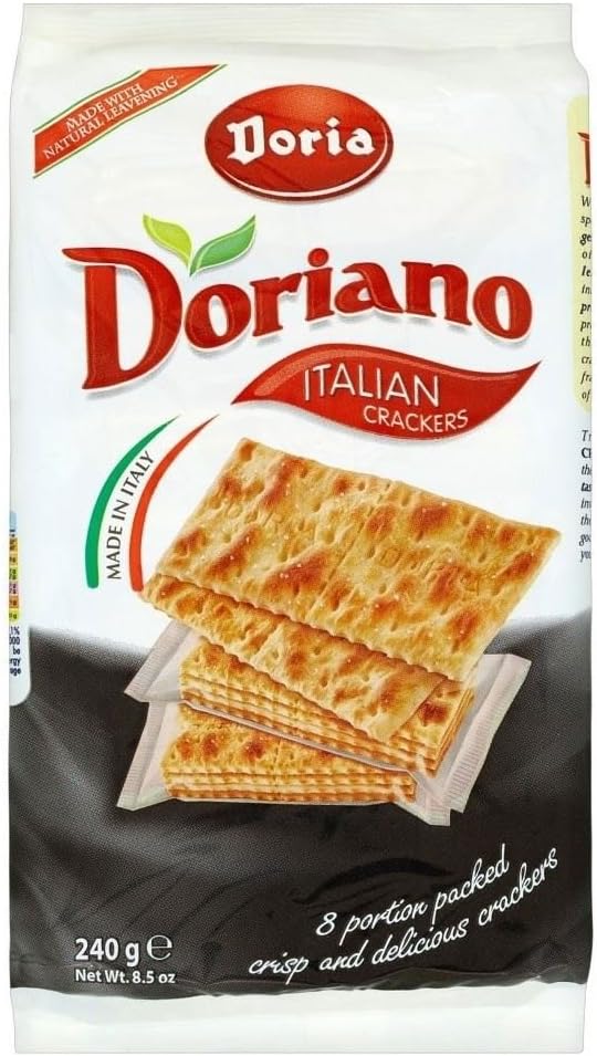 Doria Doriano Italian Crackers (240g) - Pack of 6