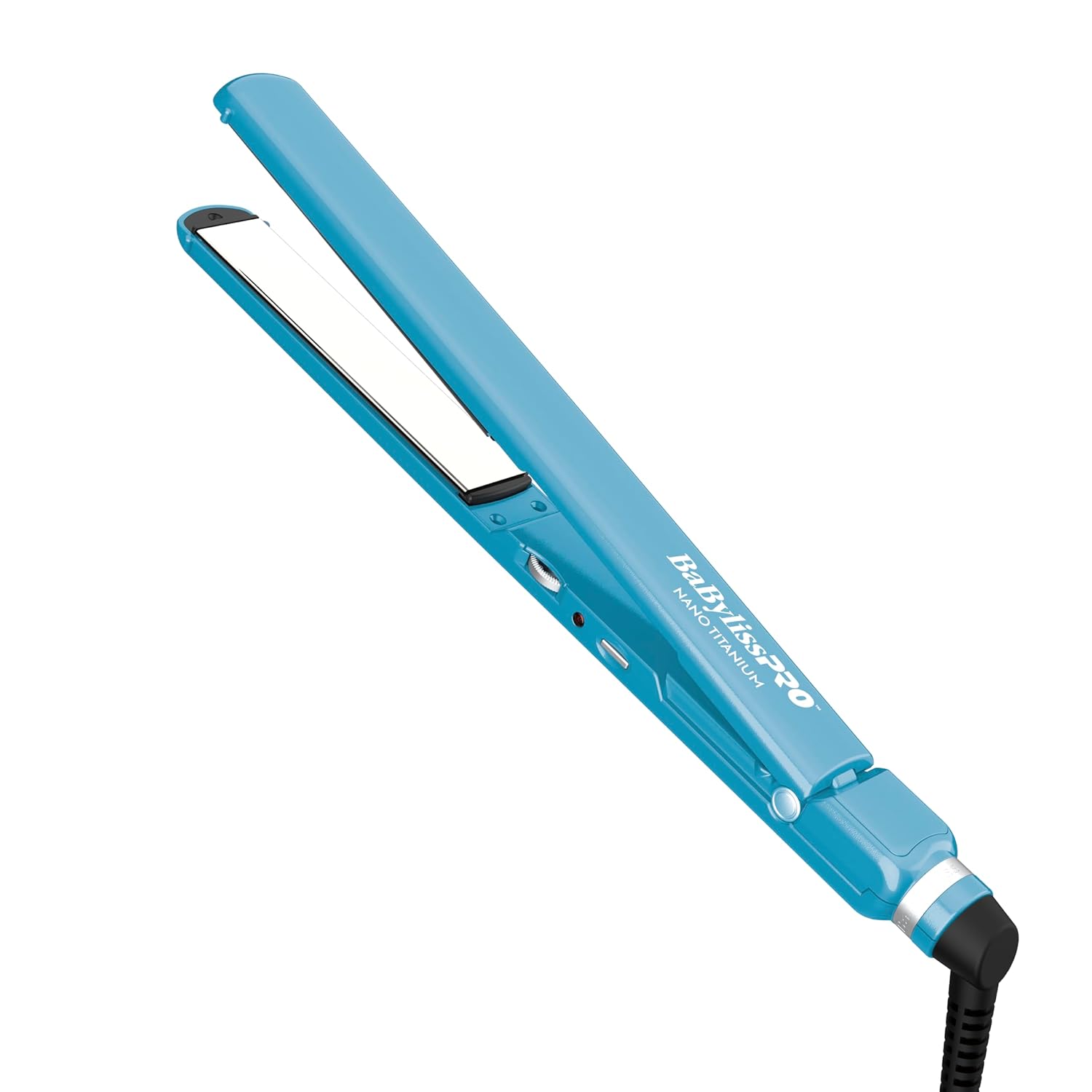 BabylissPRO Nano Titanium Ultra-Thin Hair Straightener, Professional Flat Iron For All Hair Types