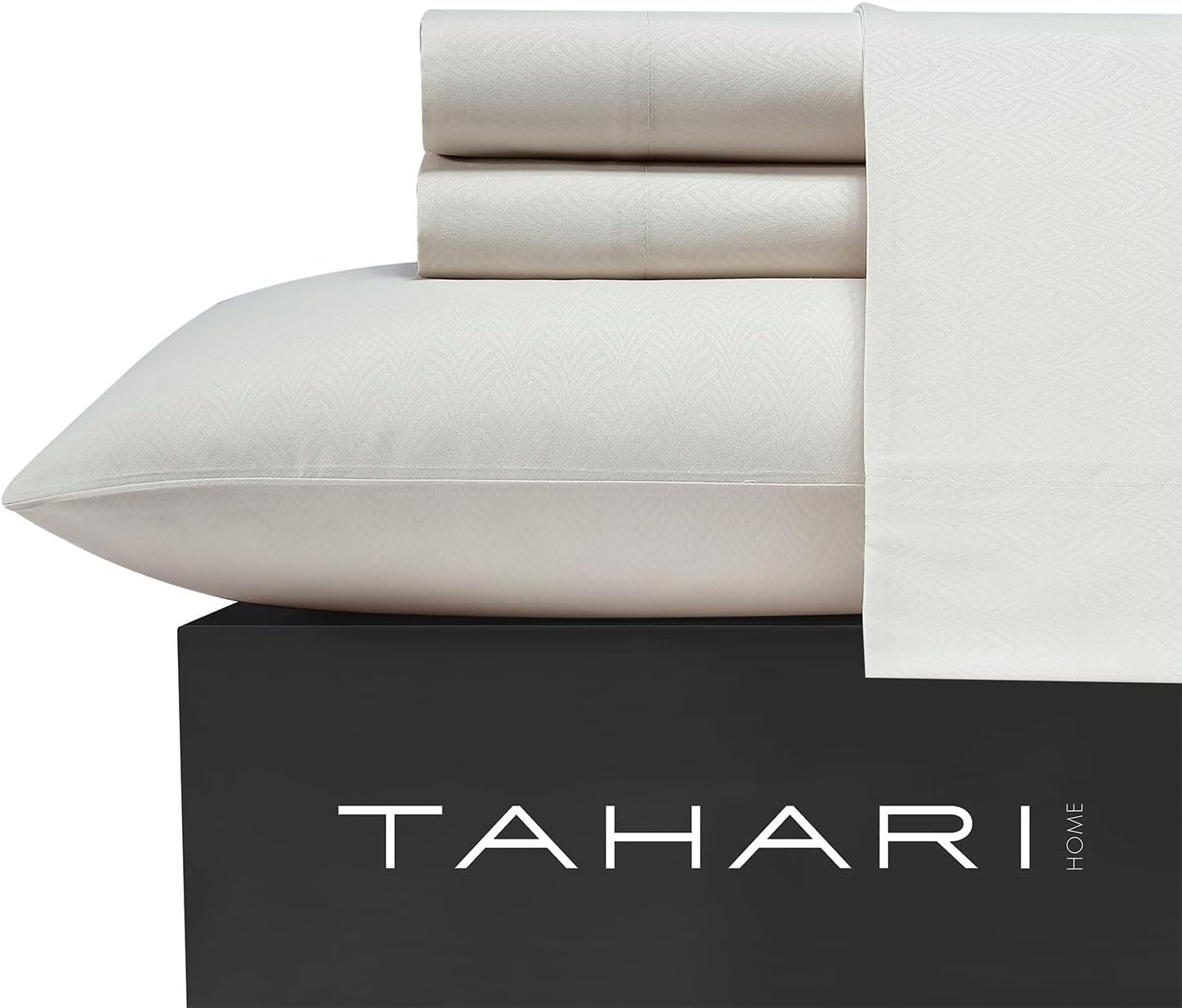 Tahari Home - Sheets, Soft Bedding Set with Matching Pillowcases, Dorm Essentials, Wrinkle Resistant Room Decor (Vines Birch Beige, Queen)