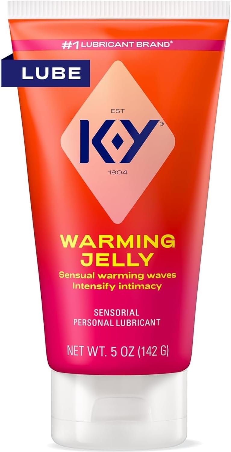 K-Y Warming Jelly Personal Lubricant Tube, 5 Ounce