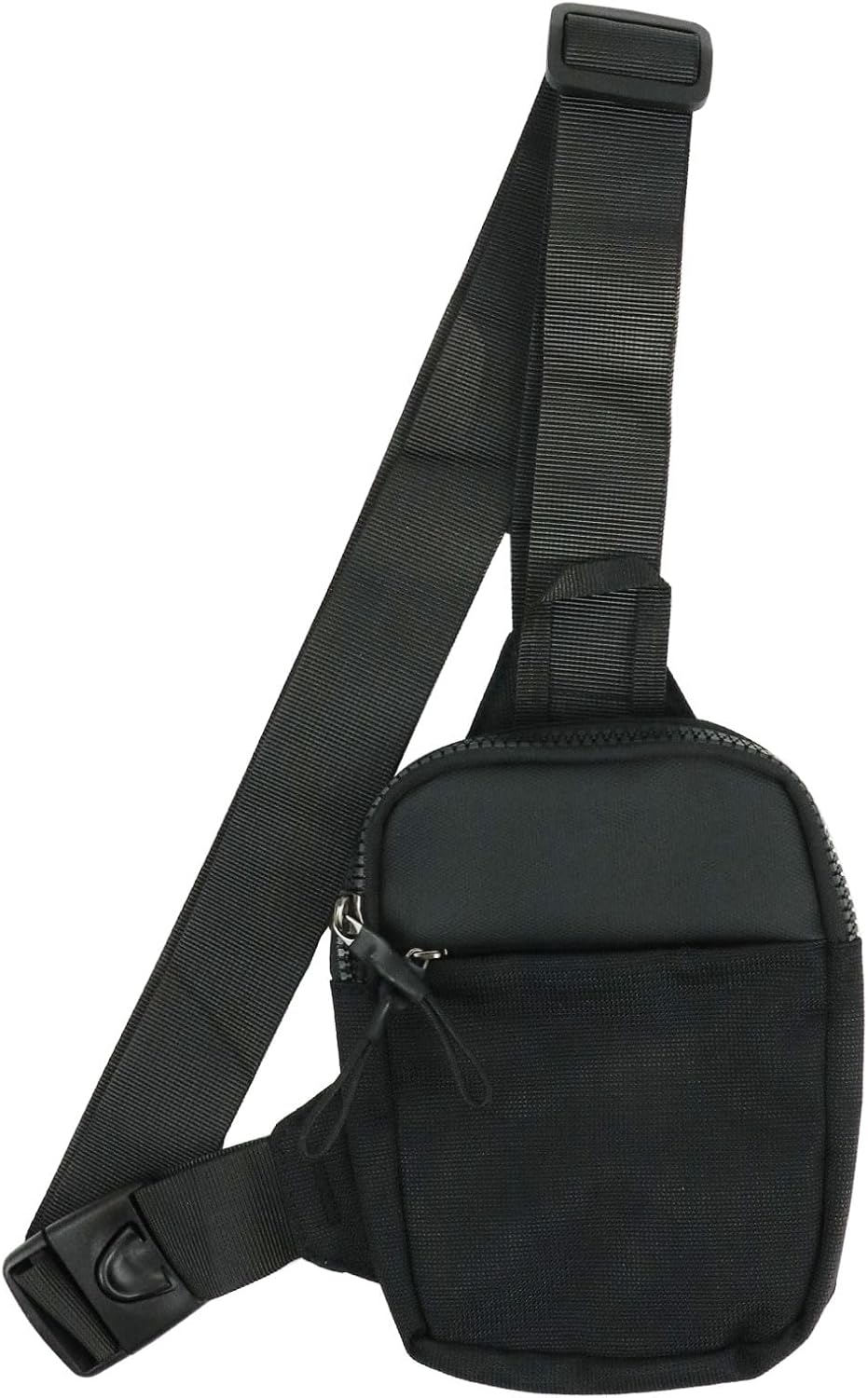 BNPHSIN Sling Bag, Waterproof Crossbody Bag Anti-Theft Shoulder Bag for Men and Women, Mini Breathable Crossbody Shoulder Bag with Zipper, Lightweight Backpack for Travel Hiking Outdoor Sports