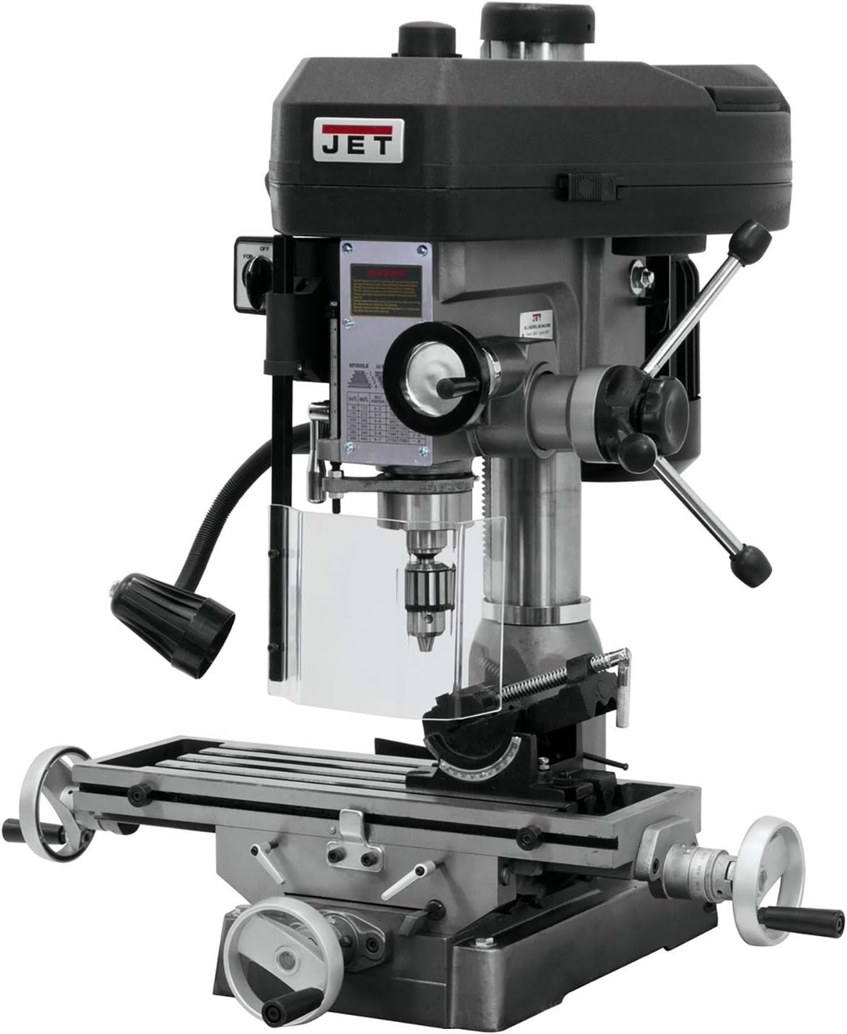 JET 15-Inch Mill Drill Machine, 1 HP, 115/230V 1Ph (Model JMD-15)