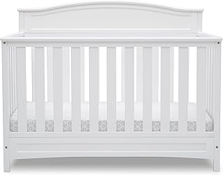 Delta Children Emery 4-in-1 Convertible Baby Crib - Greenguard Gold Certified, White