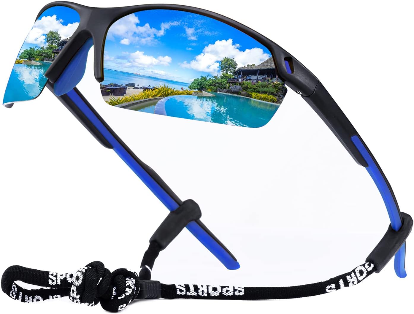 OKH Polarised Cycling Glasses for Men and Women Outdoor Sports Goggles UV400 Protection Driving Shades Sunglasses Eyewear with TR90 Unbreakable Frame