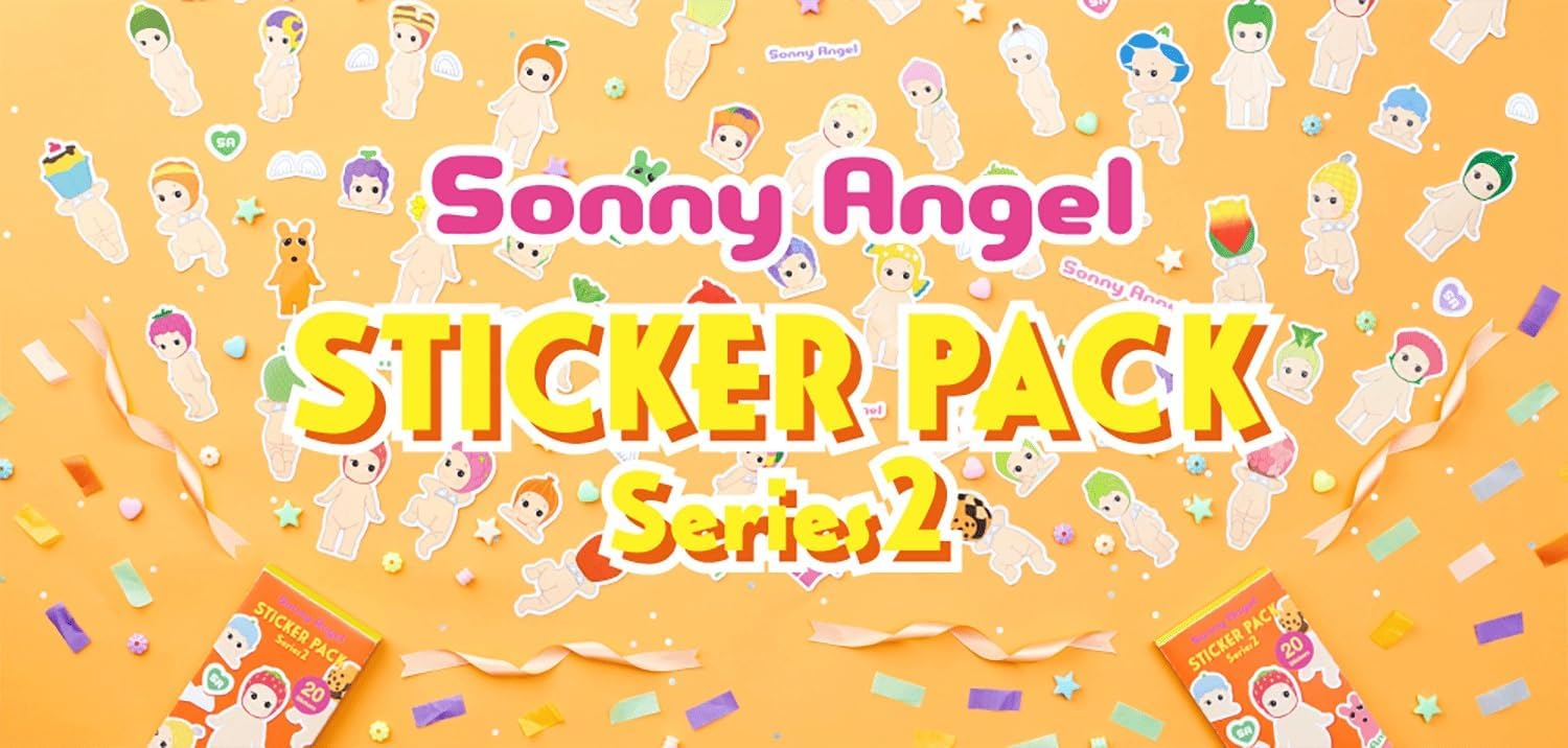 SONNY ANGEL Sticker pack series 2 - box of 20 stickers