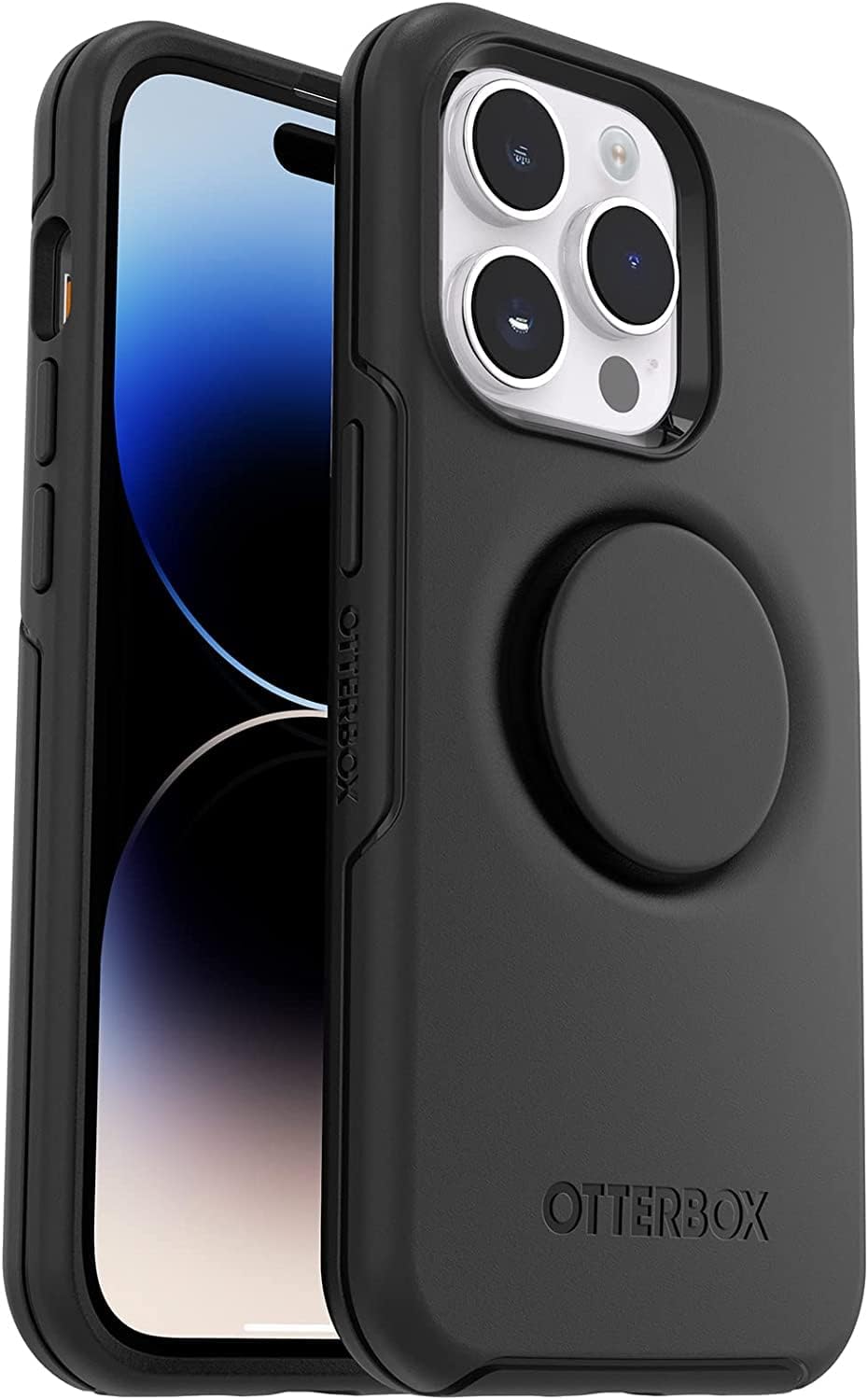 OtterBox + Pop Symmetry Series Case for iPhone 14 Pro Max (Only) - Non-Retail Packaging - Black