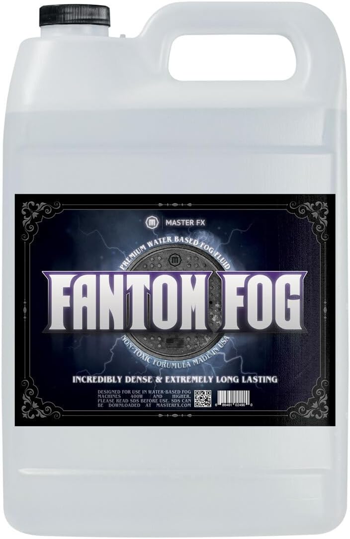Fantom Fog - Incredibly Dense and Extremely Long Lasting Fog Fluid (1 Gallon)
