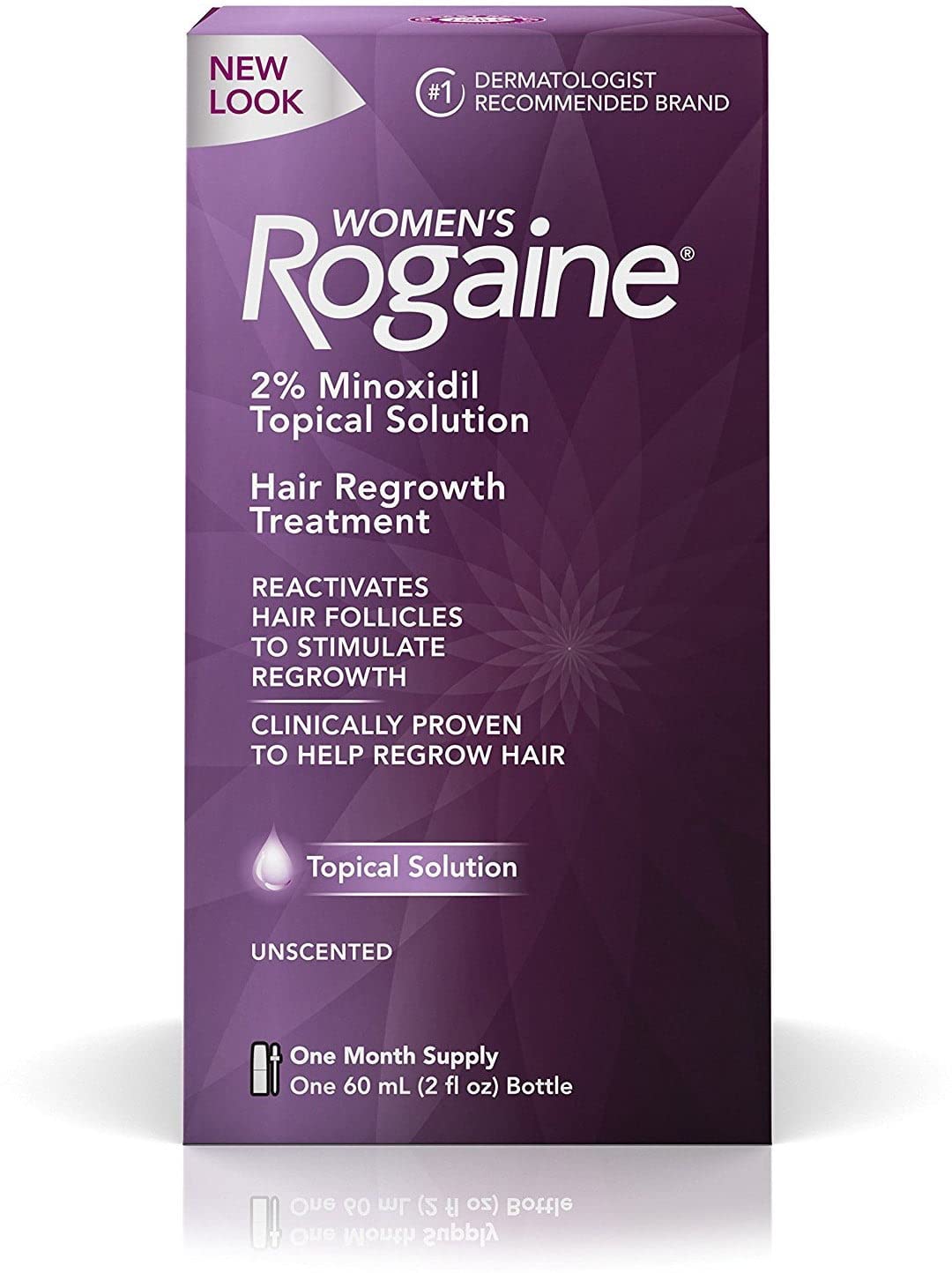 Rogaine Womens Unscented, 2 oz (Pack of 1)