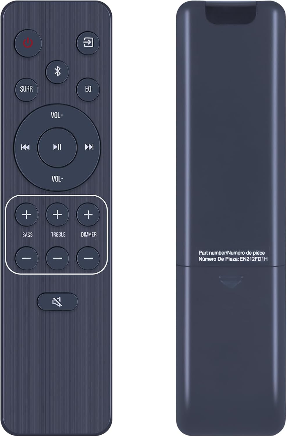 EN212FD1H Replacement Remote Control for Hisense Soundbar Compatible with HS2100 HS2000 HS5100 HS3100 AX5100G AX3120G AX5125H