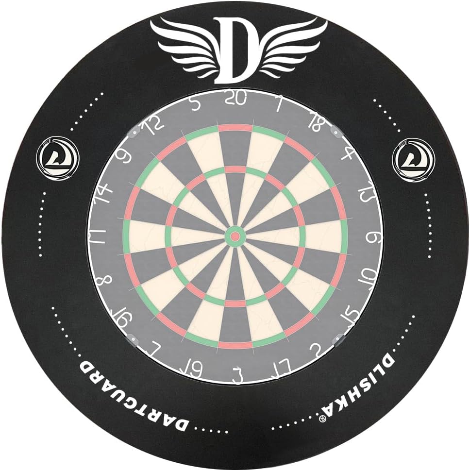Dart Board Surround Ring, Protective EVA Wall Cover for Missed Throws,Easy Assembly for Home & Outdoor Use,Perfect Darts Accessory, Prevent Wall Damage with The Wall Protector Plate.