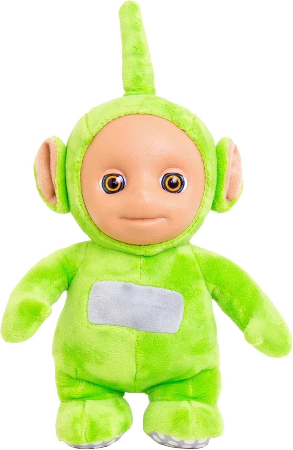 Mighty Mojo Teletubbies Talking Plush Dipsy - Says Over Ten Phrases from The Show - Doll Measures 11 Inches - Officially Licensed Stuffed Animal Toy Cute Doll for Kids - Green