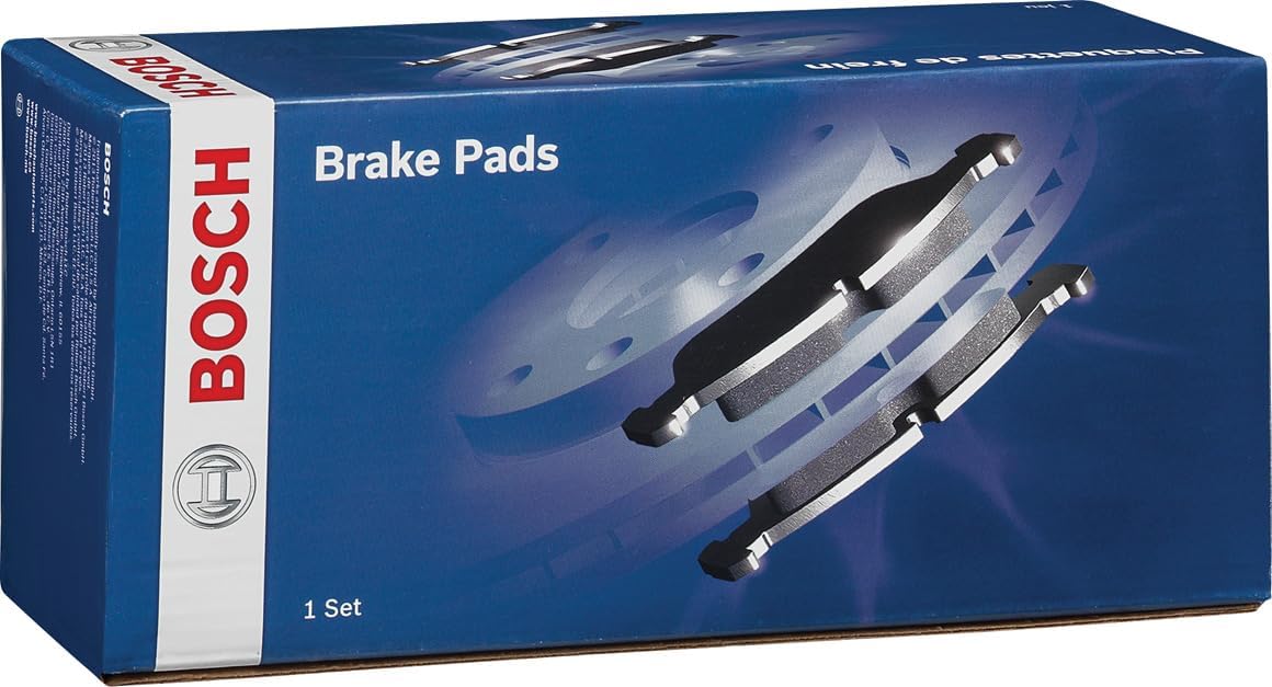 BOSCH BE1723H Blue Ceramic Disc Brake Pad Set With Hardware - Compatible With Select Acura MDX; Honda Pilot, Ridgeline; FRONT