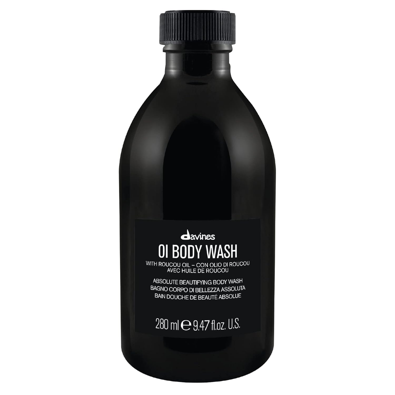 Davines OI Body Wash, Hydrate and Gently Cleanse, With Roucou Oil, 9.47 Fl Oz