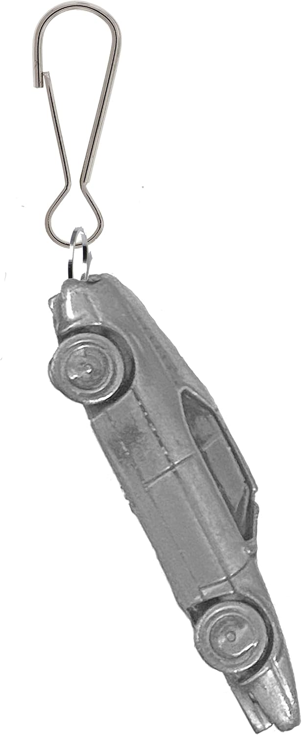 Beema m1 refY 3D Pewter effect Car zip puller