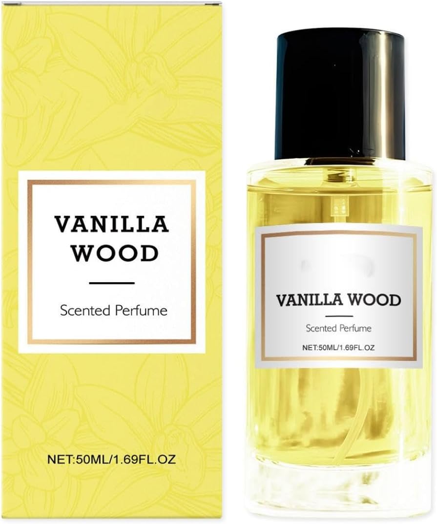 Vanilla Wood Perfume, Vanilla Wood Fragrance Oil, Long - Lasting Body Fragrances, Body Spray Perfume for Women & Men (1pc)