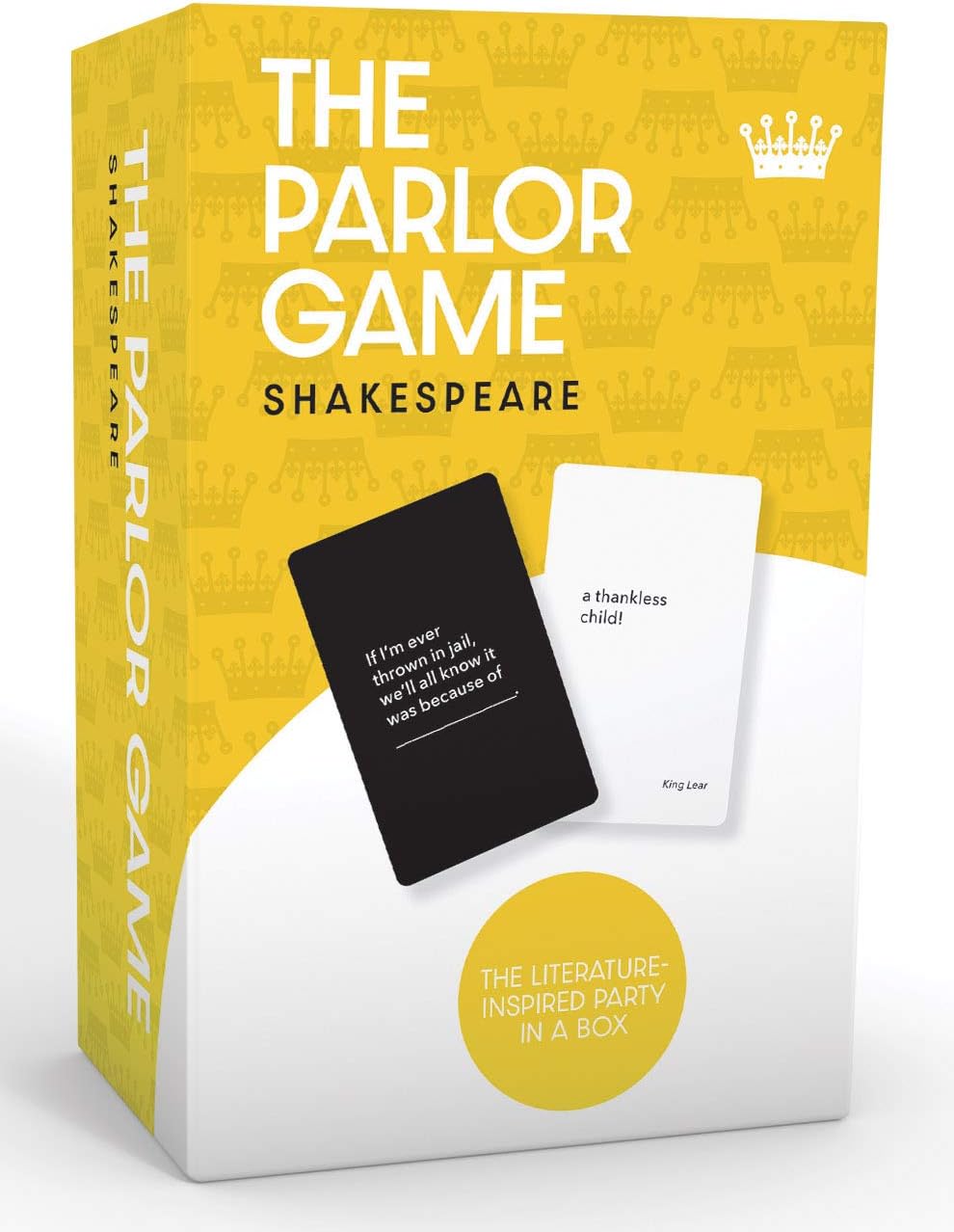 Gibbs Smith Gift William Shakespeare The Parlor Game: A Literature-Inspired Party in a Box
