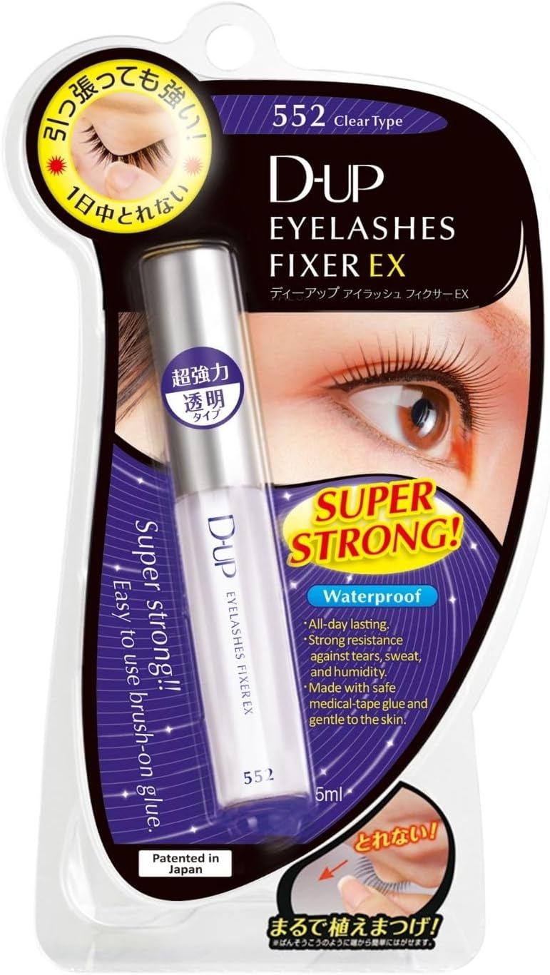 DUP Eyelash Fixer EX 552 Clear type (japan import) [Badartikel]