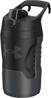 Under Armour Sports Water Jug, 32 oz Insulated Water Bottle w/Handle, Fence Hook, Leak Resistant, Baseball, Football & More