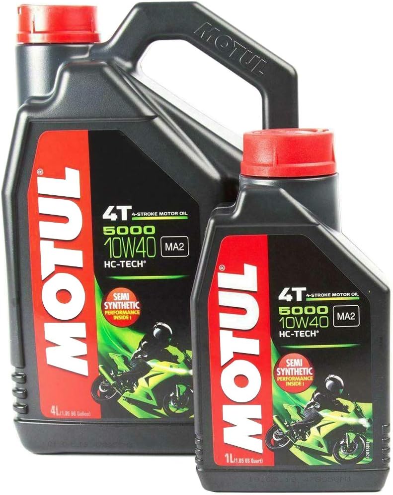 Motul 5000 4T 10W-40 HC-Tech 4 litre+1 litre free