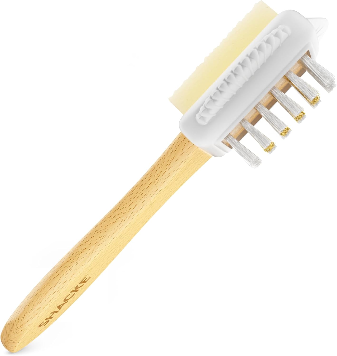Suede Brush with Top Eraser – Suede & Nubuck Cleaner for Shoes | Suede Eraser Rubs Out Dry Stains & Scuffs - Brush Restores the Nap — The 2-Step Suede Shoe Cleaner for Boots, Purses, Jackets
