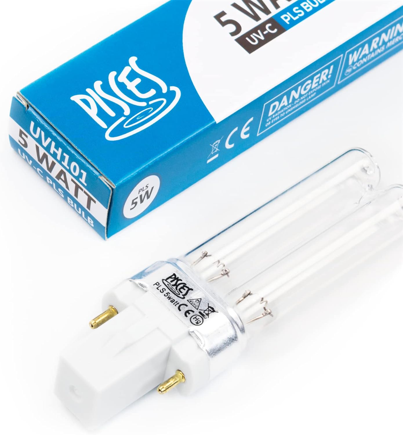 Pisces 5w (watt) PLS Replacement UV Bulb Lamp for Pond Filter UVC