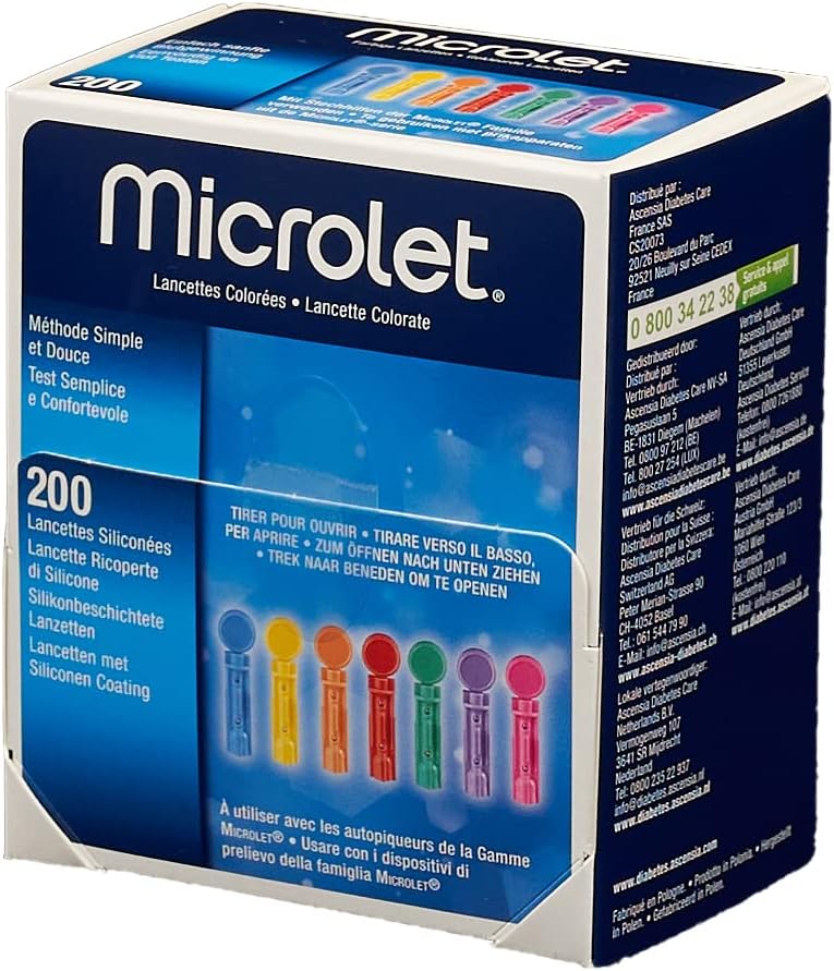 Bayer Microlet Lancets 200pz