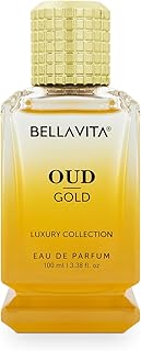OUD GOLD Eau De Parfum (3.38 fl. oz.) | Intense Arabian Perfume for women & men | Notes : Caramel, Orris, Rose, Jasmine | Family: Woody, Gourmand, Floral, and Oud | Vegan & cruelty free