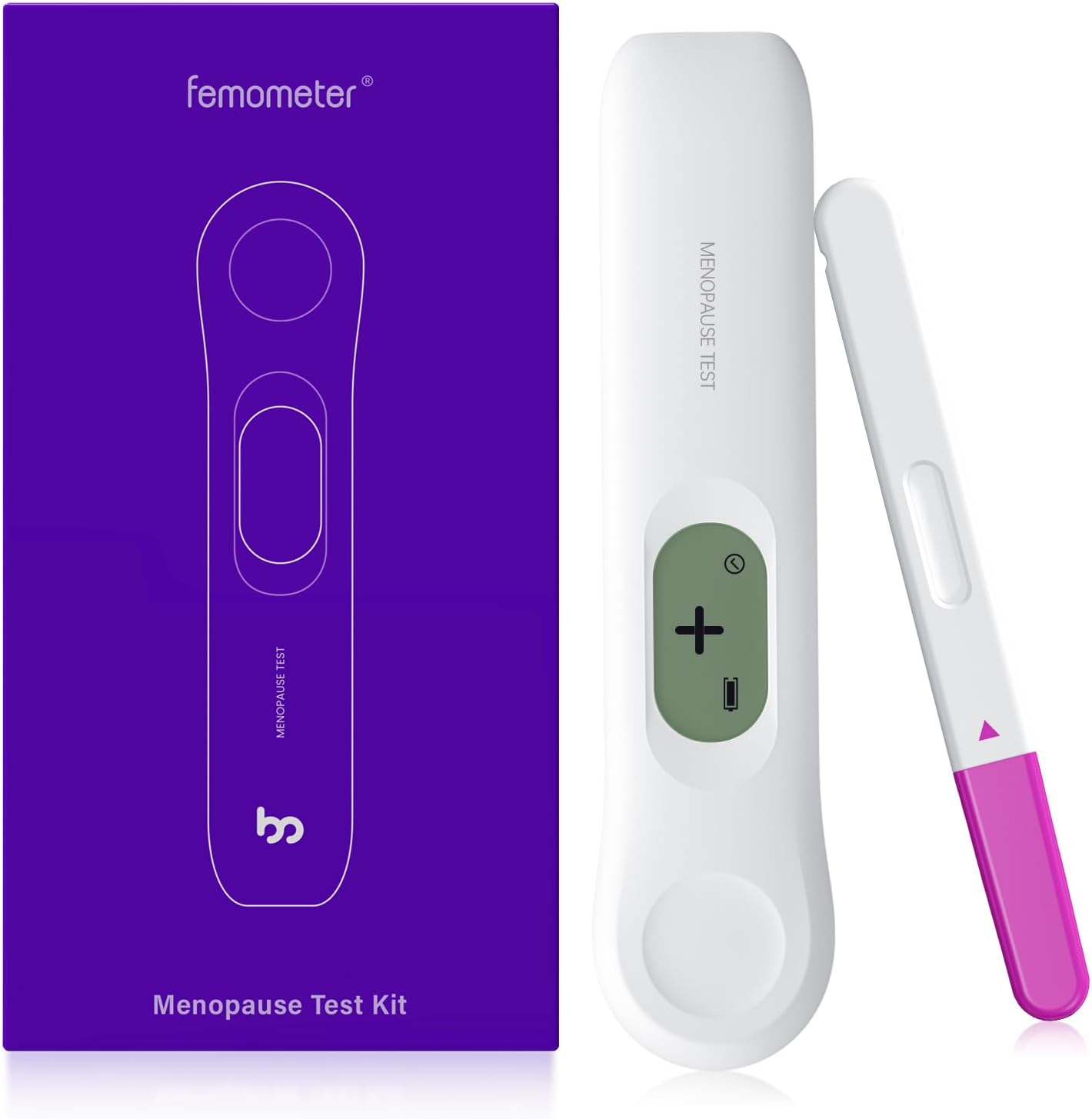 Femometer FSH Test Kit Digital FSH Menopause Test Kit Help Understand Your Ovarian Reserve and Test at Home 10PK FSH Test Sticks for Women Over 99% Accurate Result