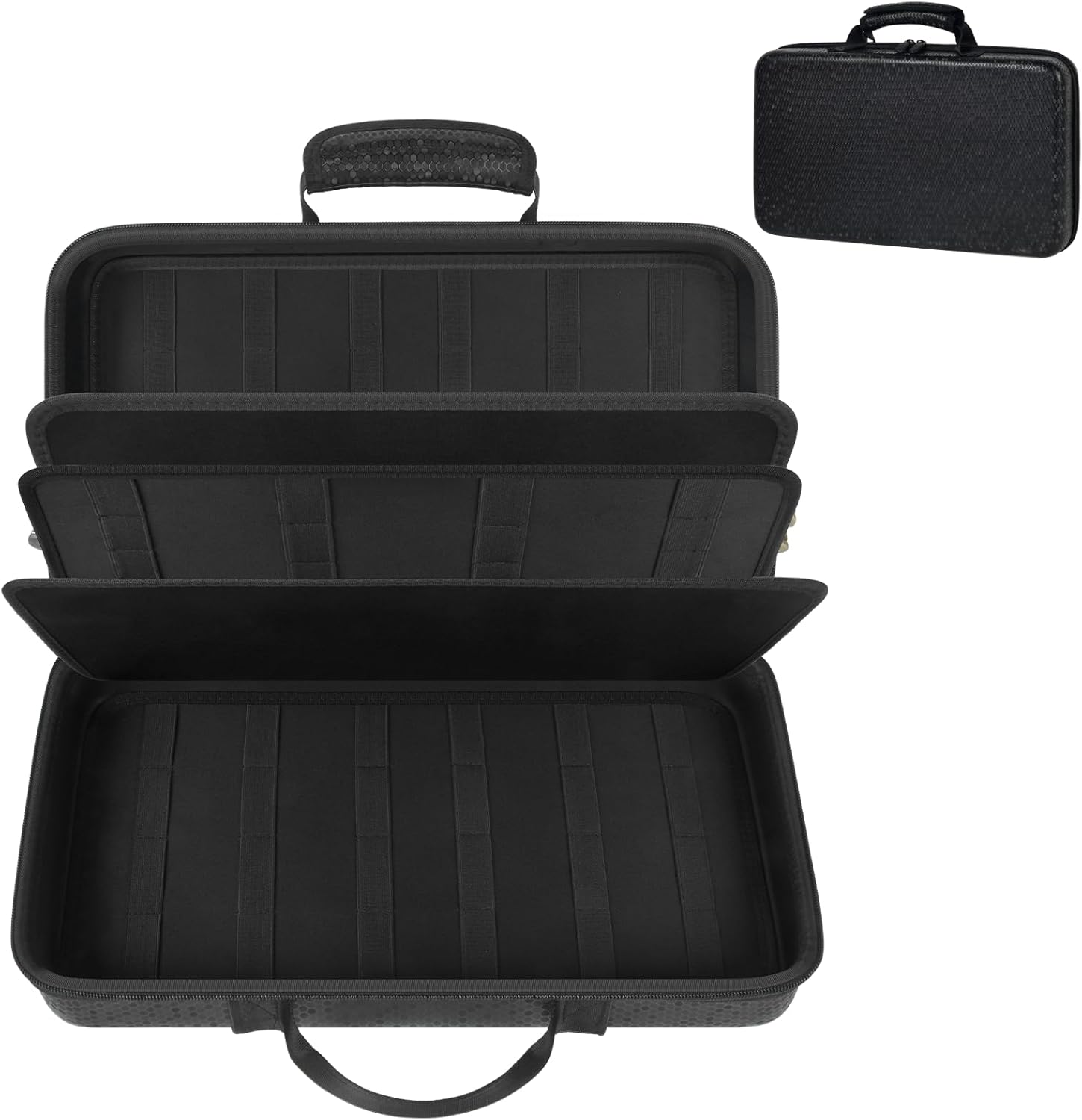 Knife Display Case for 64+ Pocket Knives, Folding Knives Collections Cases, Butterfly Knife Storage Bag Holder, Organizer for Survival, Tactical, Outdoor, Kitchen, EDC Mini Knife - Knife Not Included