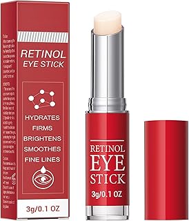 Retinol Eye Stick With Collagen,Hyaluronic Acid For Dark Circle, Wrinkles,Visible Results in 3-4 Weeks,Anti Aging Under Eye Cream, Retinol Eye Cream For Puffiness and Bags Reduces Fine Lines