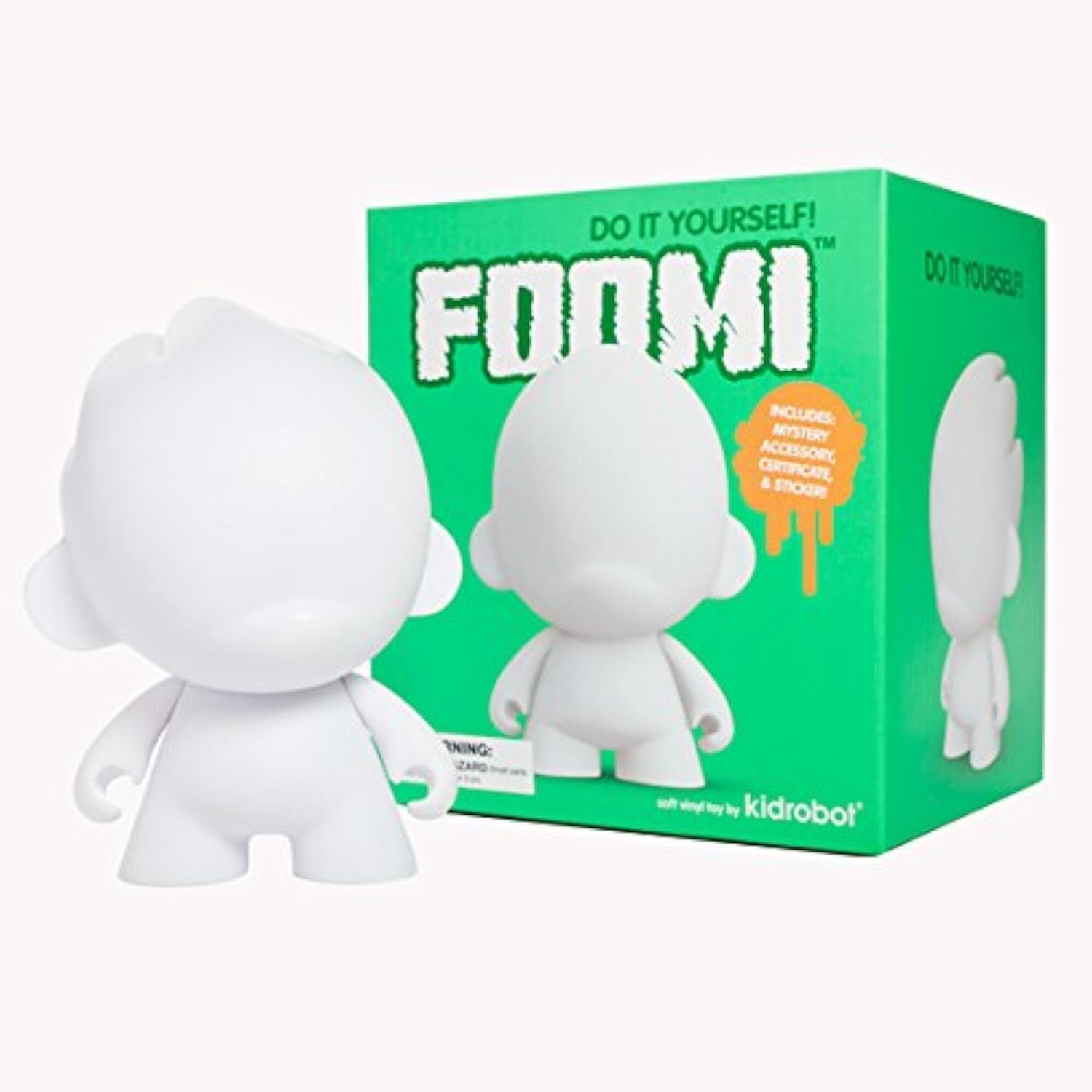 Kidrobot Munny World 6.5 Inch Figure Foomi - Vinyl DIY