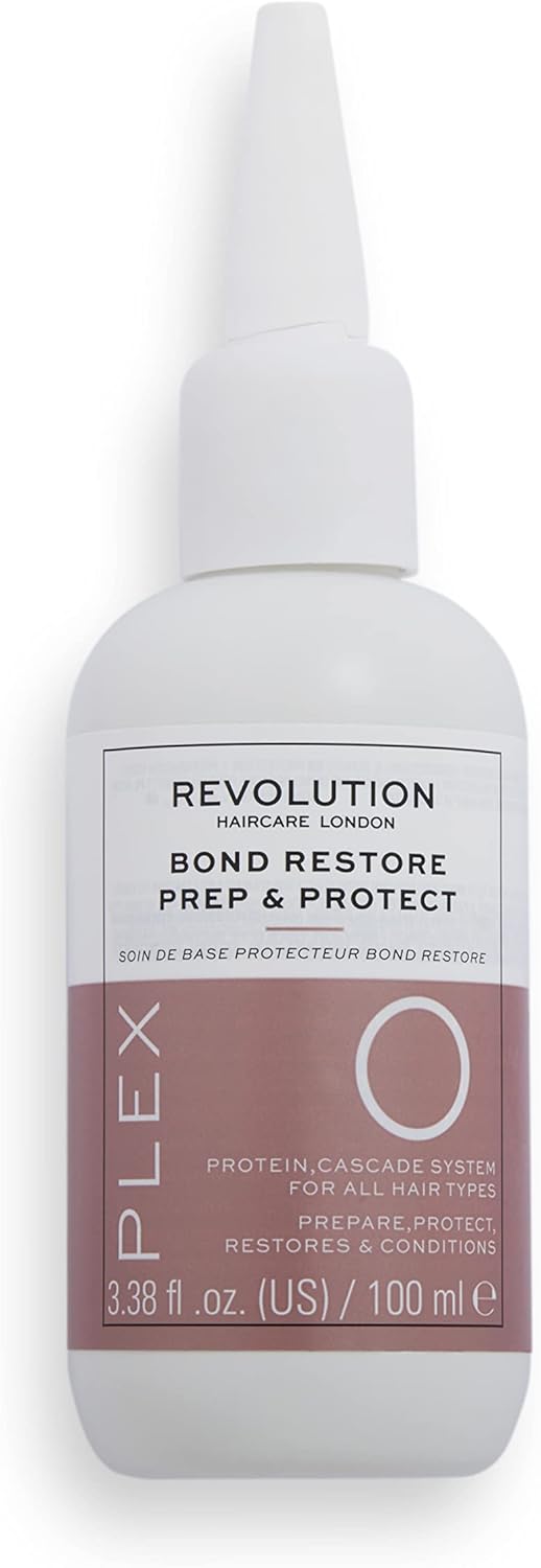 Revolution Beauty London Haircare London, Plex 0 Bond Restore, Prep and Protect, 100ml