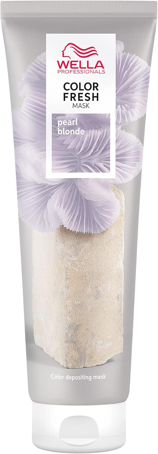 Wella Professional Color Fresh Mask | Temporary Color Refresh Treatment |Semi-Permanent Hair Dye | Wash Out Colour |150ml | Pearl Blonde