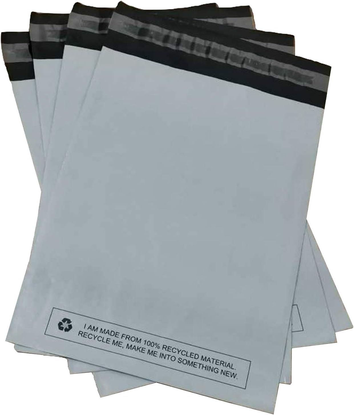 Large 25x Grey Mailing Bags 17” x 22” Polythene Self Seal Big Plastic Envelopes 100% Recyclable - Parcel Postal Postage Packaging Bags Strong Packaging Bags