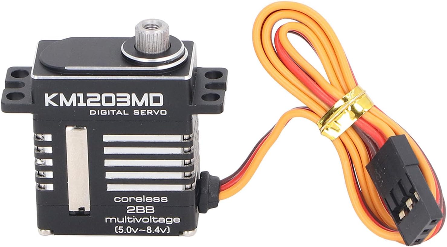 RiToEasysports HighMetal Gear RC Servo Motor Low Noise Drone Servo Remote & App Controlled Vehicle Parts for Fixed Wing Aircraft & Airplane Toy with 4 Servo Arms, High Accuracy, Durable Material