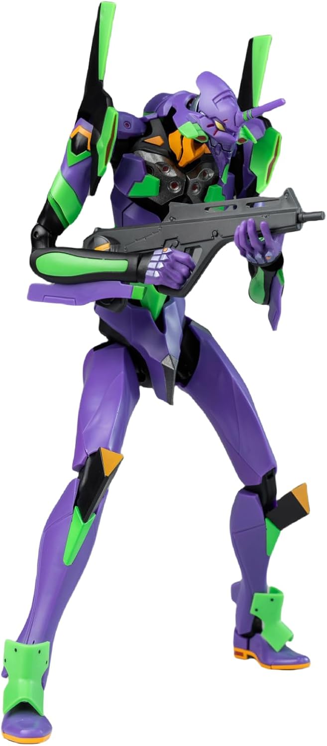 YOLOPARK Evangelion Figure - 7.87 Inch Highly Articulated Humanoid Decisive Weapon Neon Genesis Evangelion Model Kit (EVA-01)