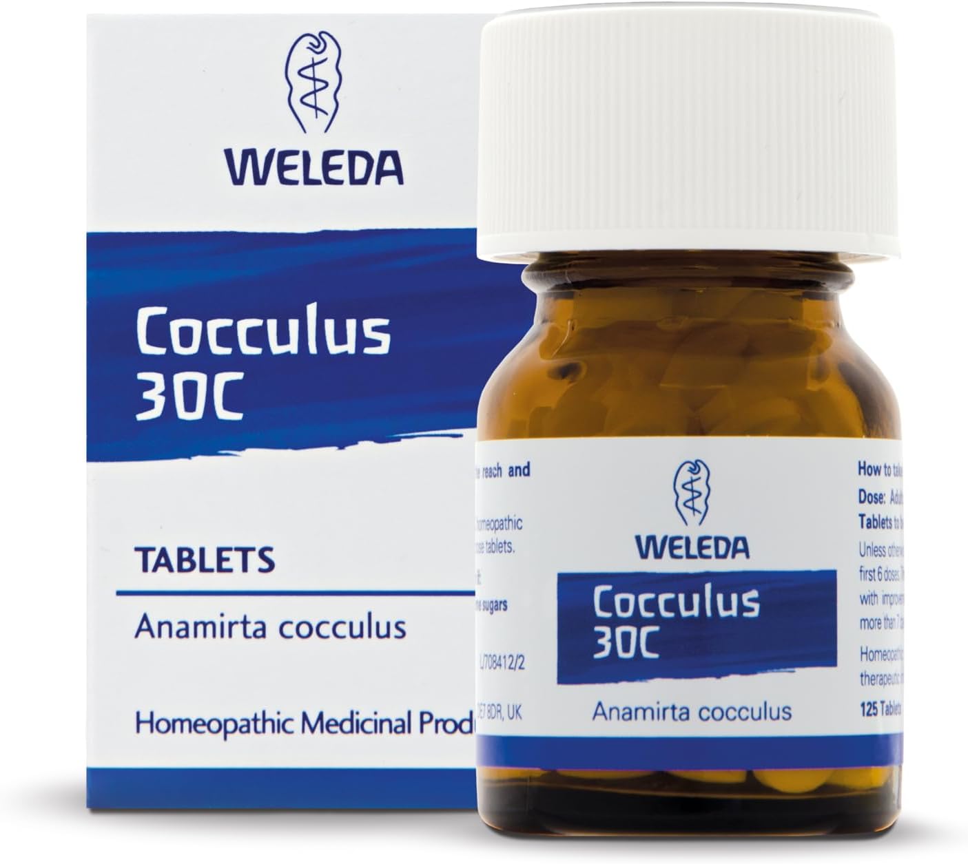 Weleda Cocculus 30 C, Pack of 125 Tablets