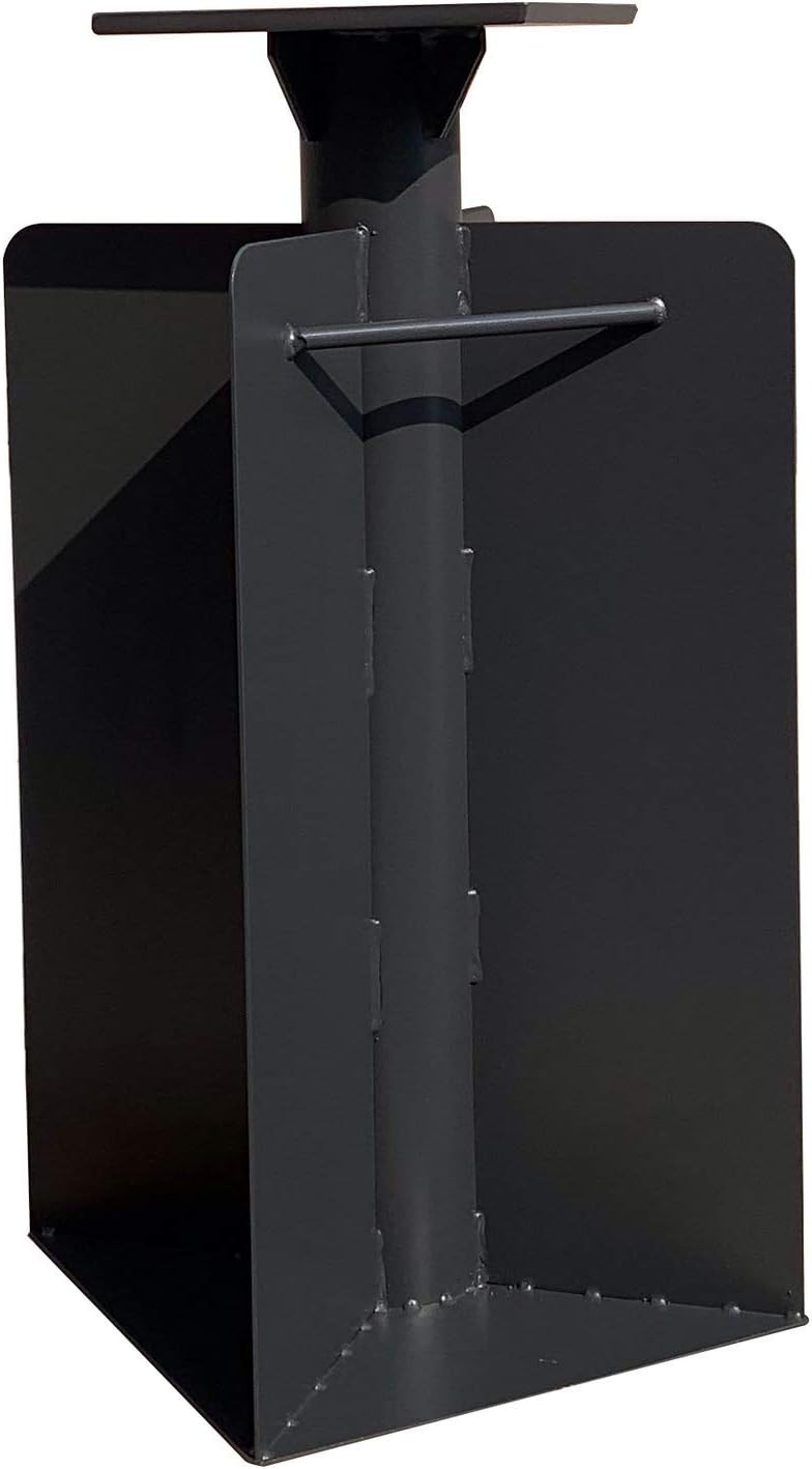 PURPLE LEAF Offset Patio Umbrella Base in Ground, 24.41"(H) X 11.42"(W)