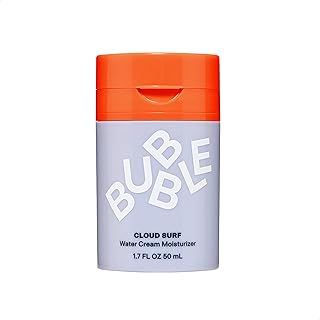 Bubble Skincare Cloud Surf Water Cream Face Moisturizer - Hydrating & Mattifying Moisturizer to Help Rebalance Oils and Minimize Pores with Celery Seed Extract - Suitable for Sensitive Skin (50ml)